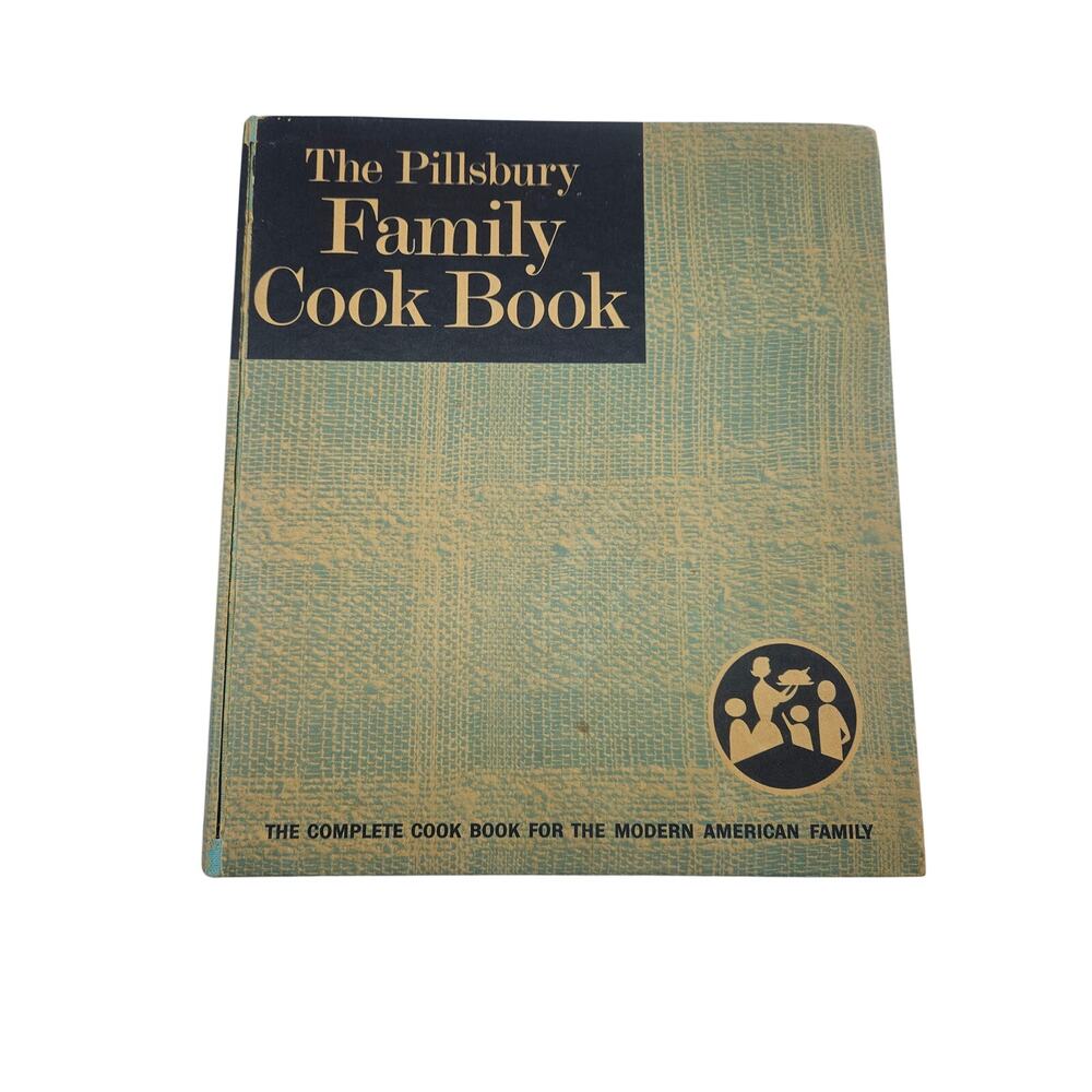 Vintage 1963 Pillsbury Family Cook Book 5-Ring Binder‎ Tabbed Harper & Row